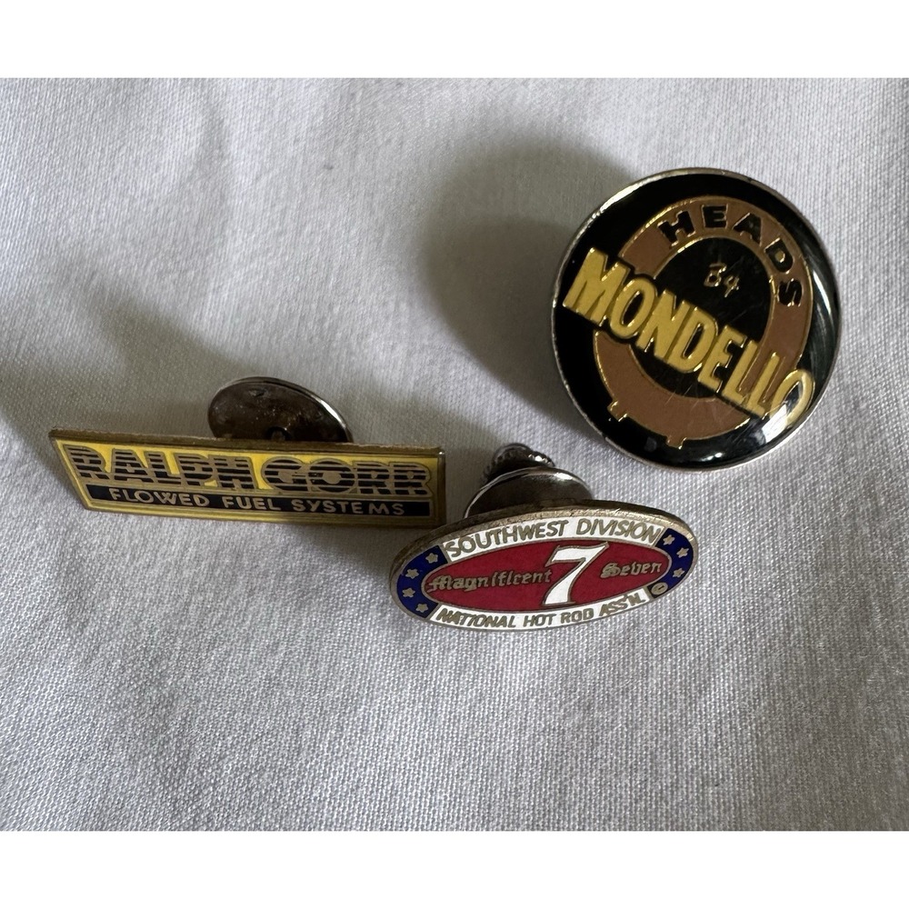 3 Drag Racing DIVISION 7 MAGNIFICENT SEVRN LOGO NHRA DRAG RACING HAT PIN